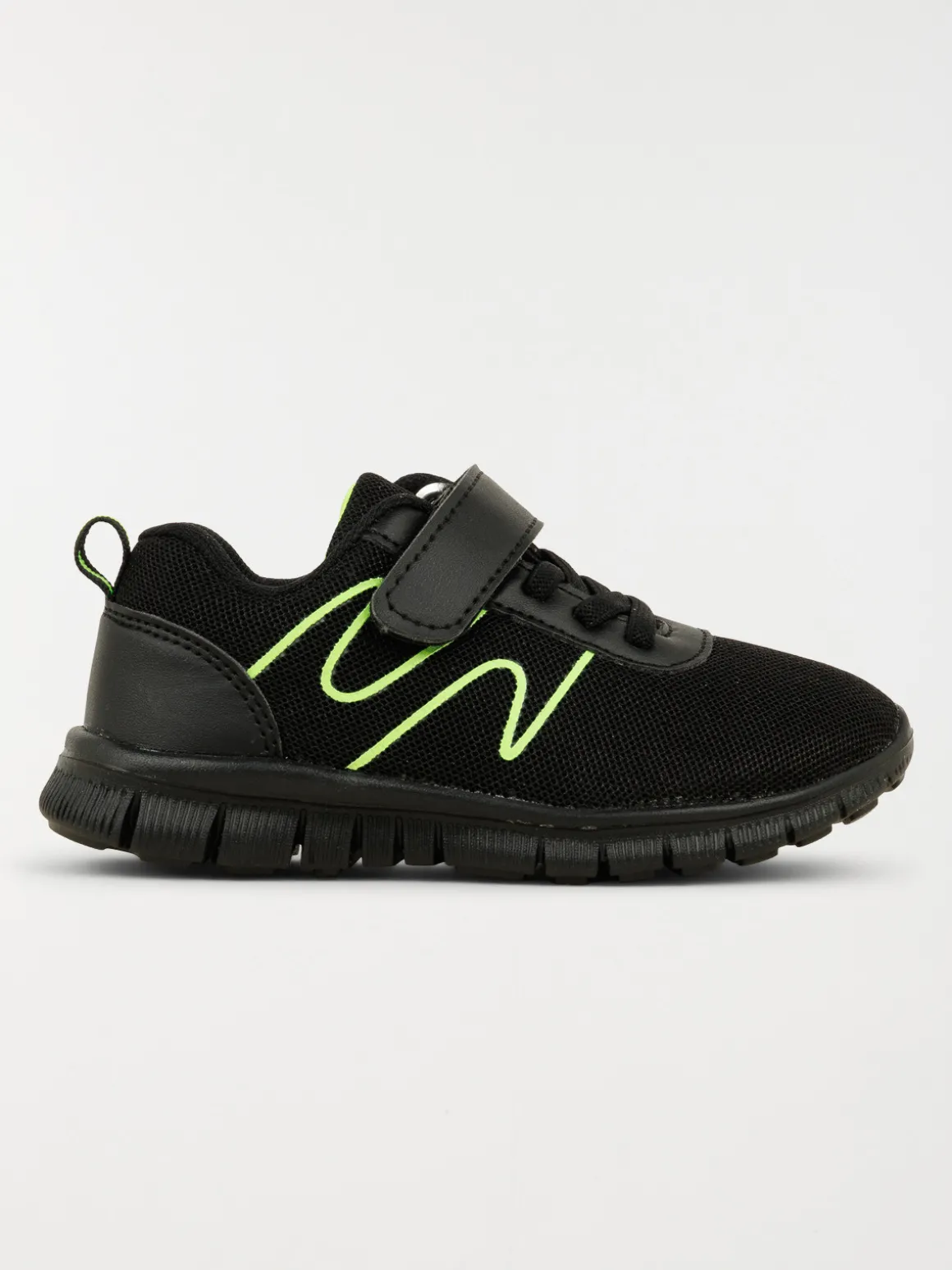 Baskets de sport noires garçon (24-30)