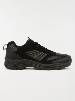 Baskets de sport noires homme (40-46)