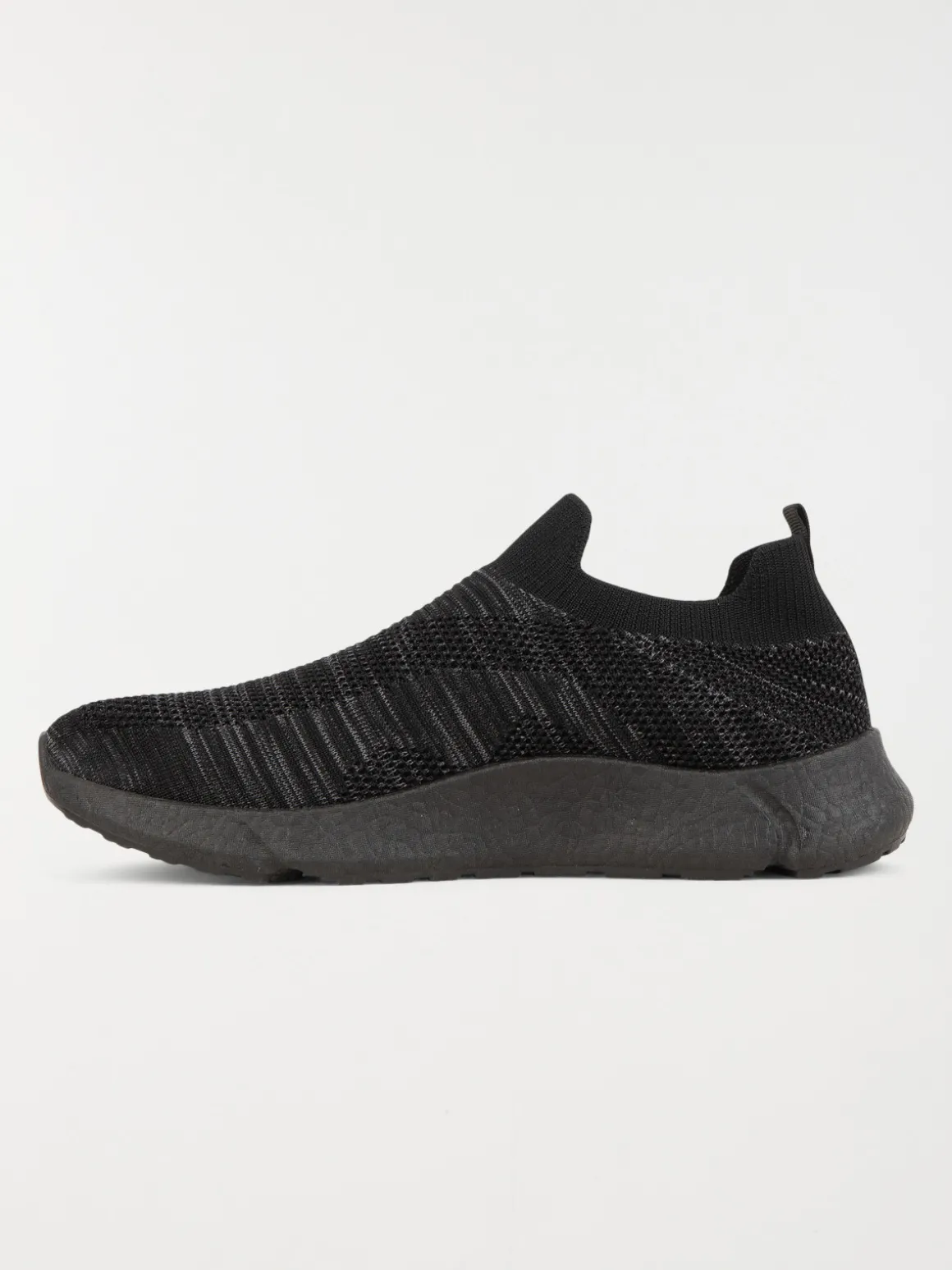 Baskets de sport noires homme (40-46)