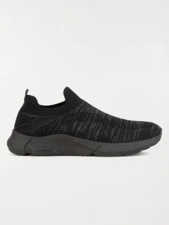 Baskets de sport noires homme (40-46)