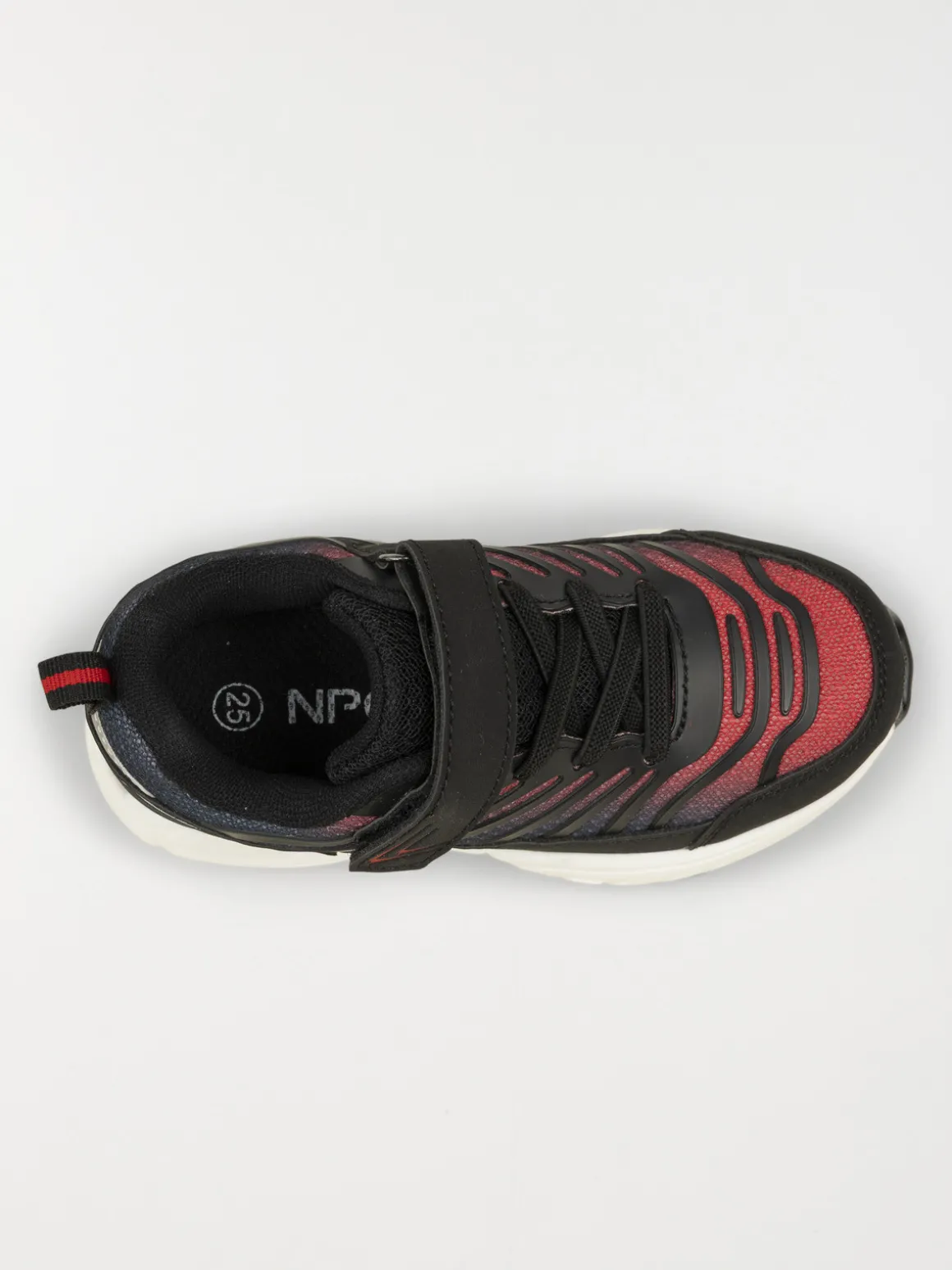 Baskets de sport rouges garçon (24-30)