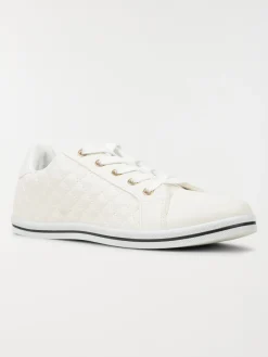 Baskets femme blanches à lacet (36-41)