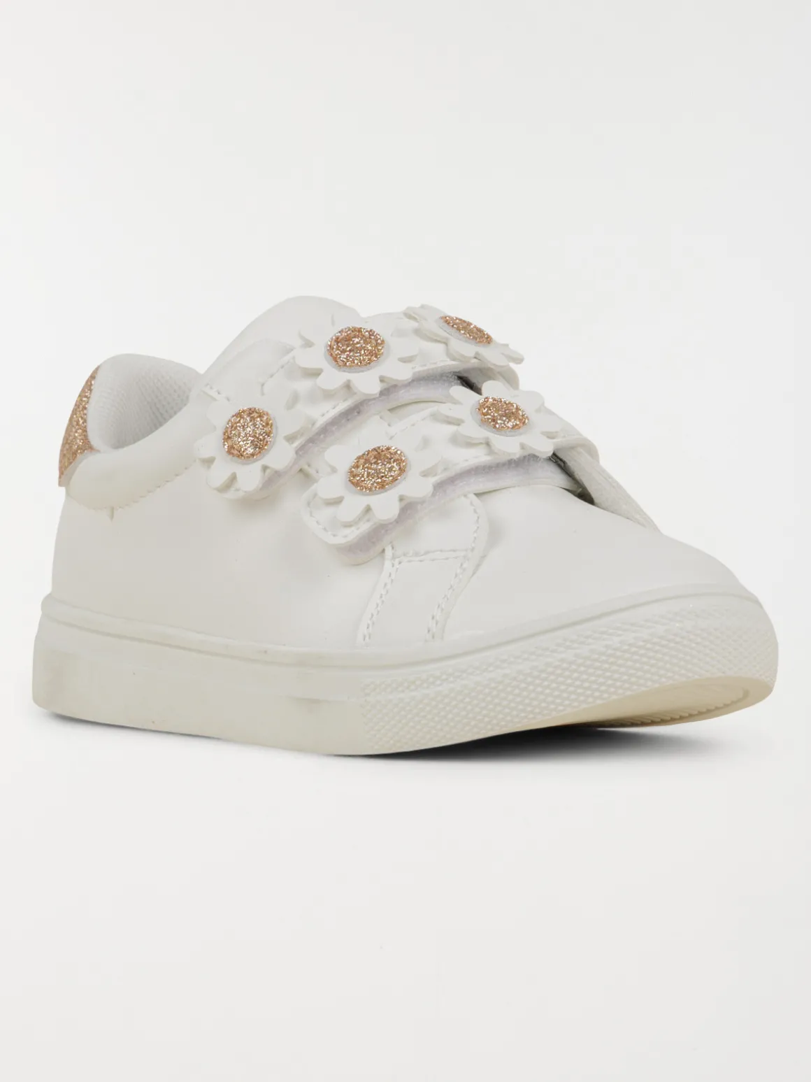 Baskets fleurs 3D scratchs fille (24-30)
