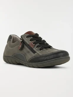 Baskets grises confort femme (37-42)