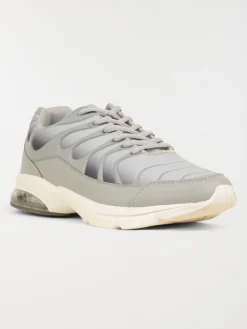 Baskets grises et blanches homme (40-46)