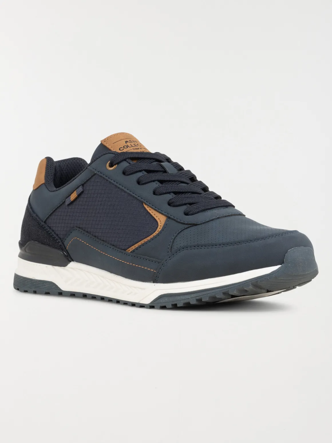 Baskets lacets homme marine (40-46)