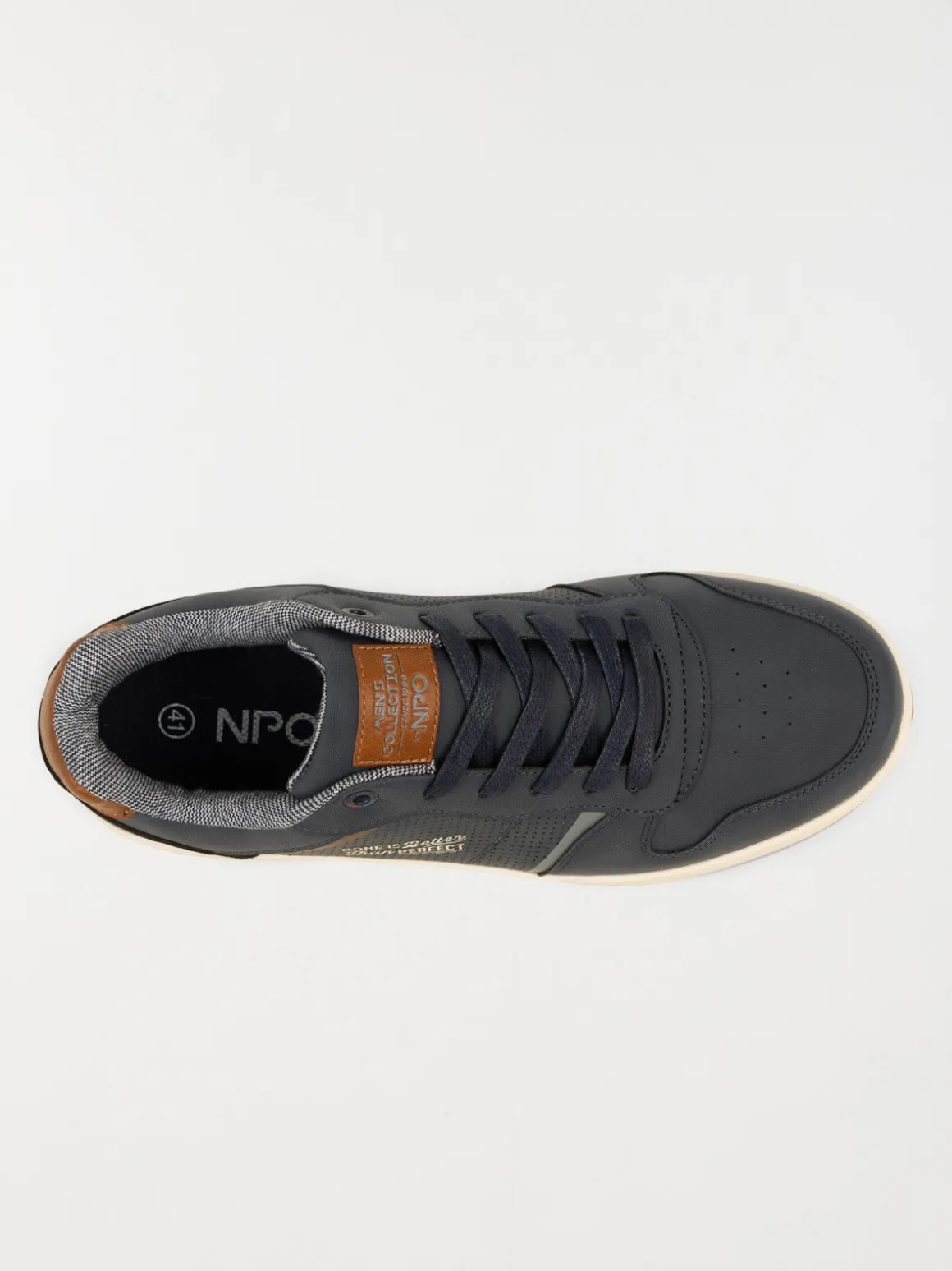 Baskets lacets homme navy (40-46)