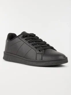 Baskets lacets noires femme (36-42)