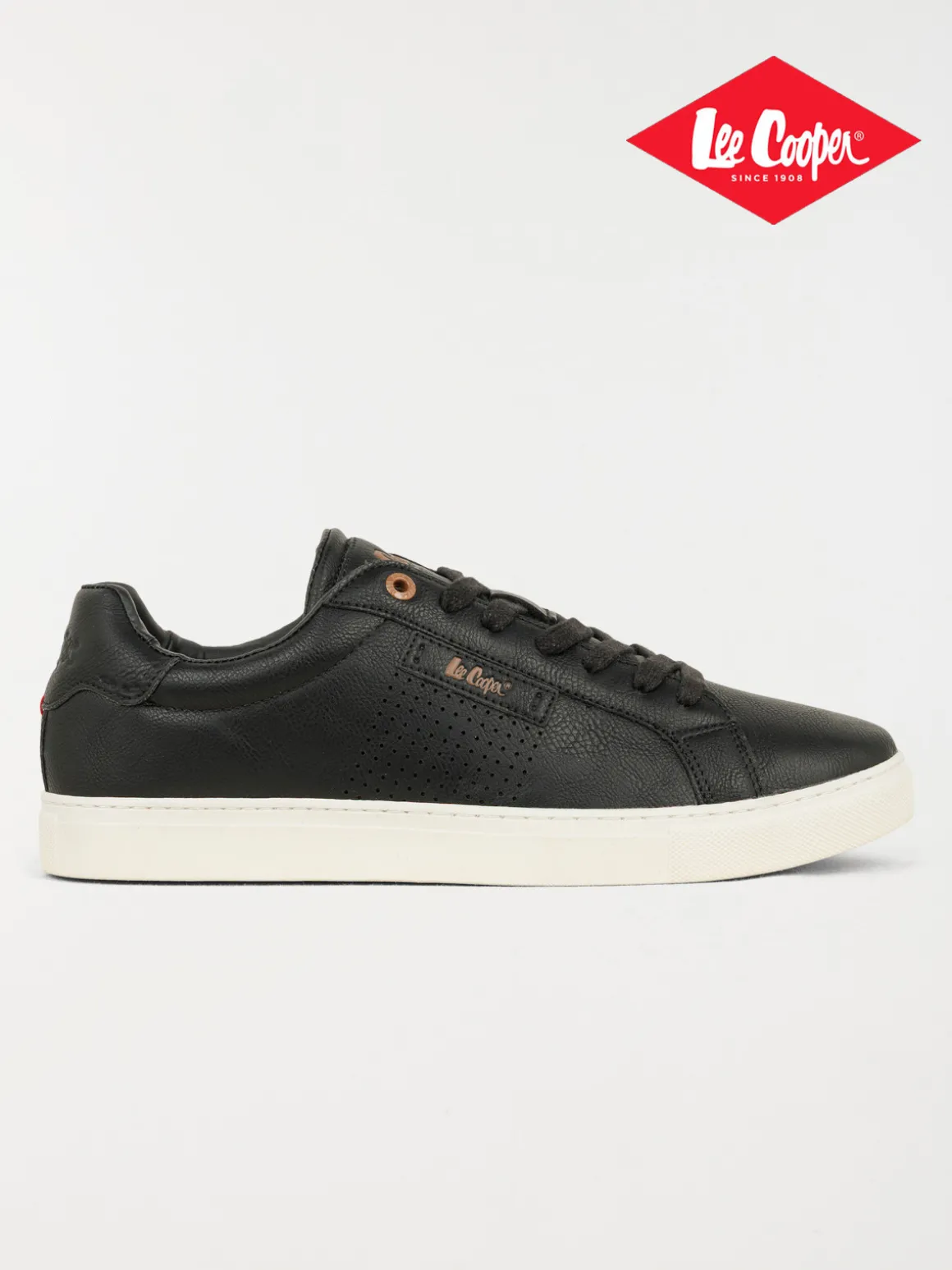 Baskets Lee Cooper noires homme (40-45)