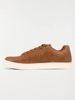Baskets marrons à lacet homme (40-46)