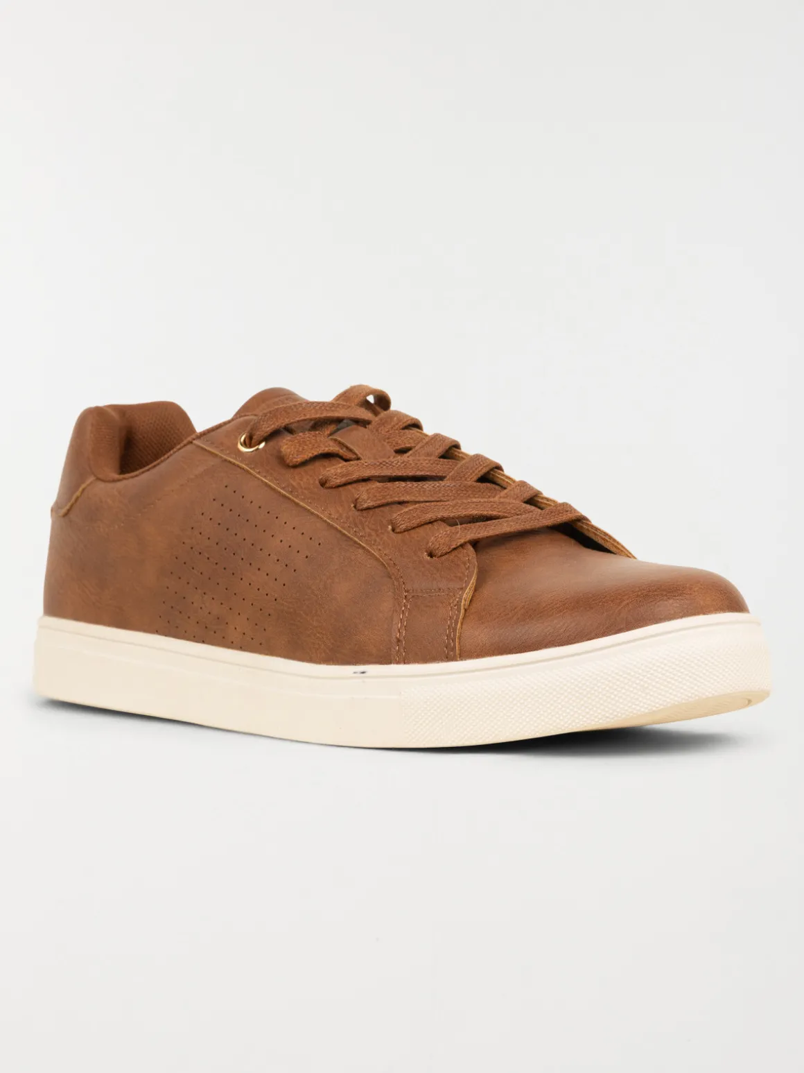 Baskets marrons à lacet homme (40-46)