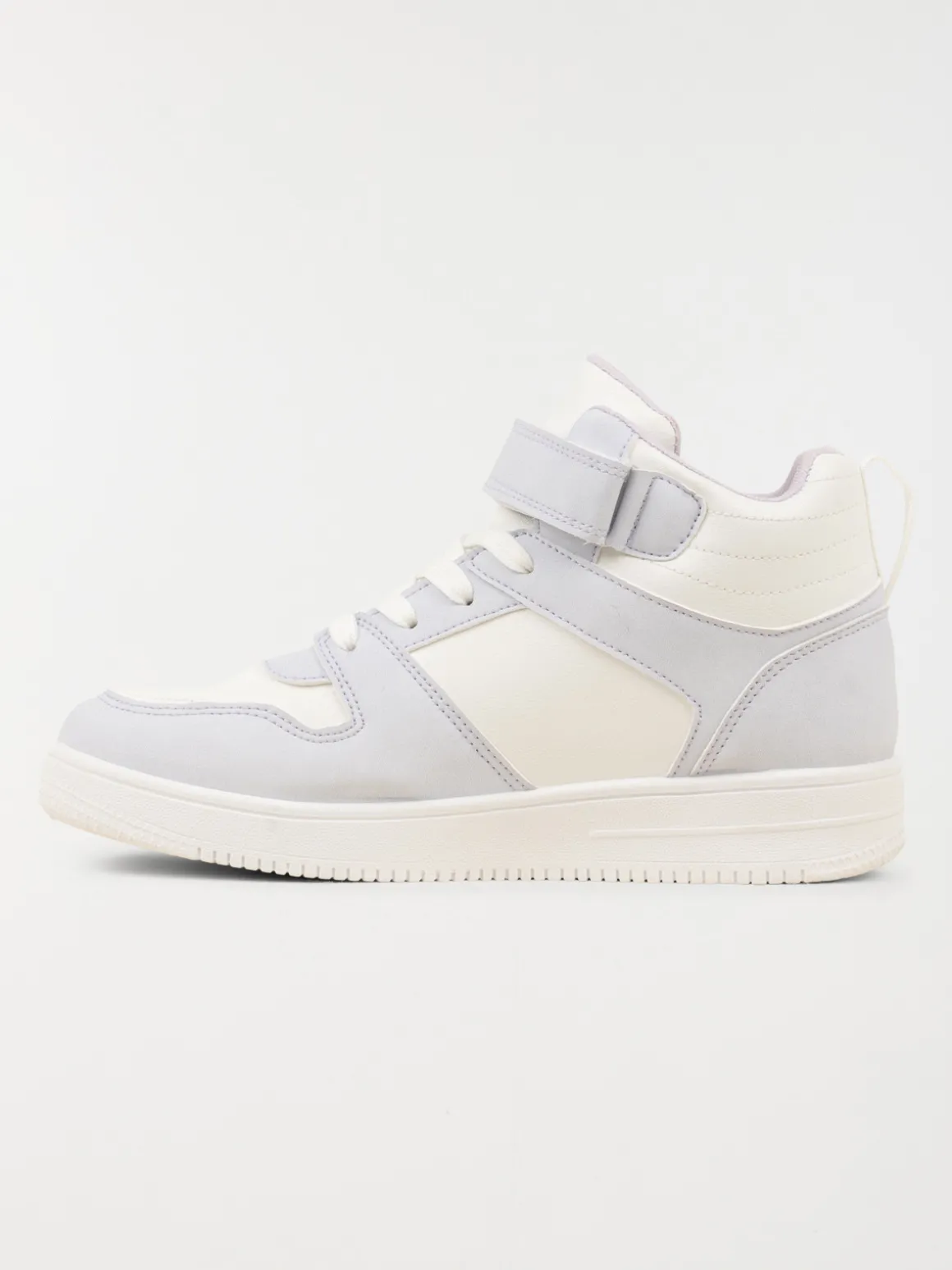 Baskets montantes blanches femme (36-41)