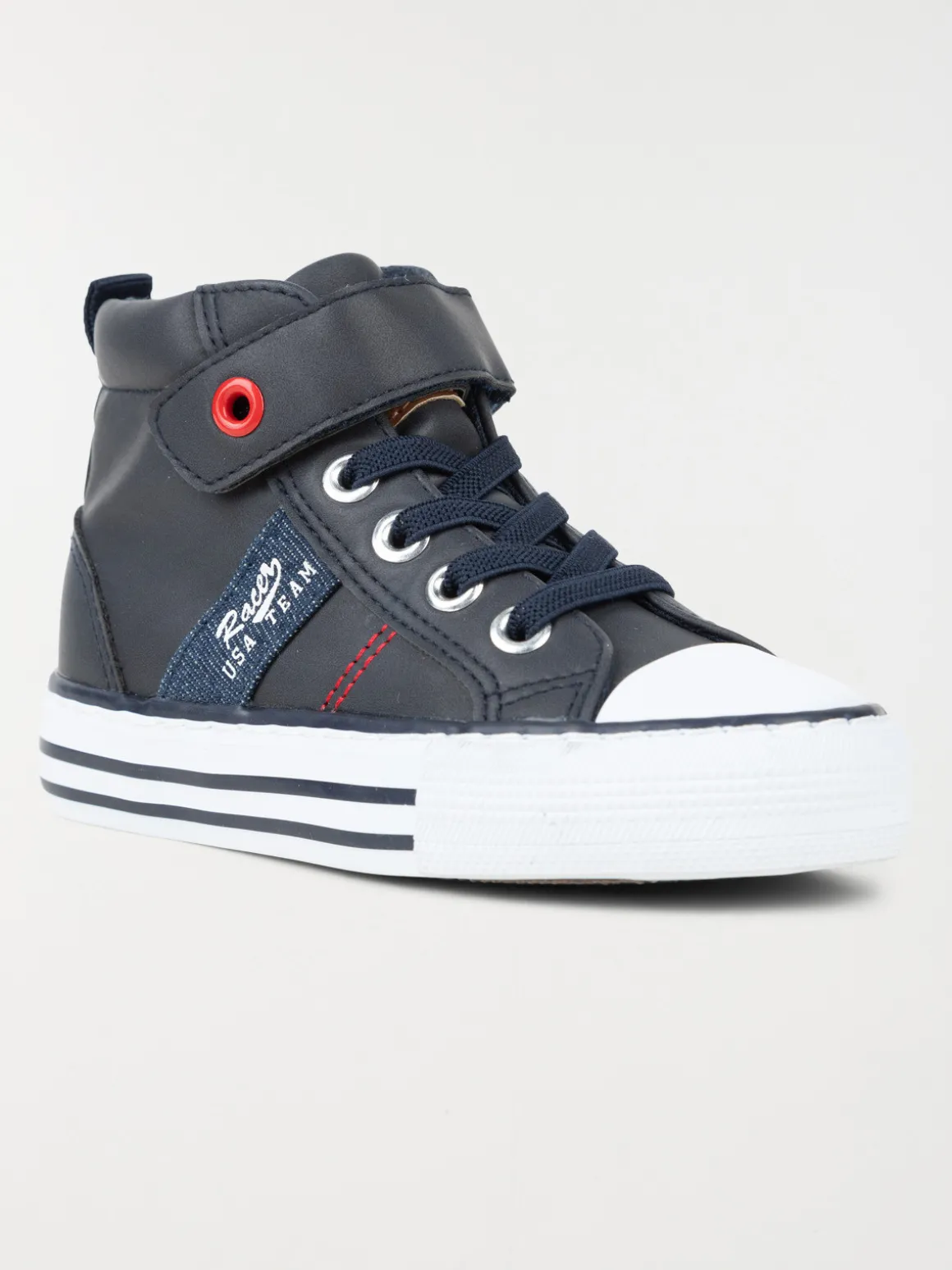 Baskets montantes garçon navy (24-30)
