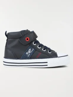 Baskets montantes garçon navy (24-30)