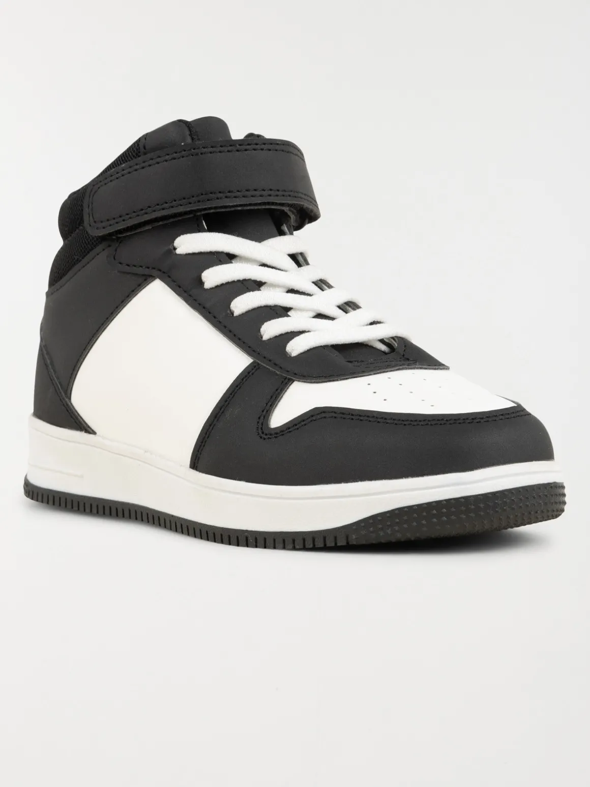 Baskets montantes garçon noir (31-39)