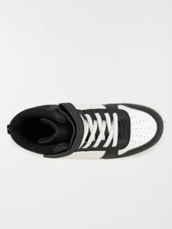 Baskets montantes garçon noir (31-39)