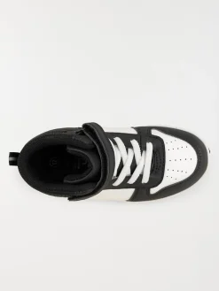 Baskets montantes garçon noir (24-30)