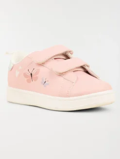 Baskets motif papillon fille (24-30)