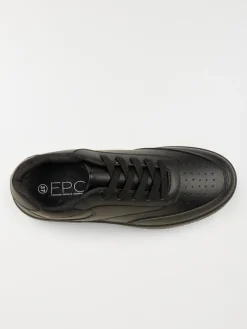 Baskets noires à lacets femme (36-41)
