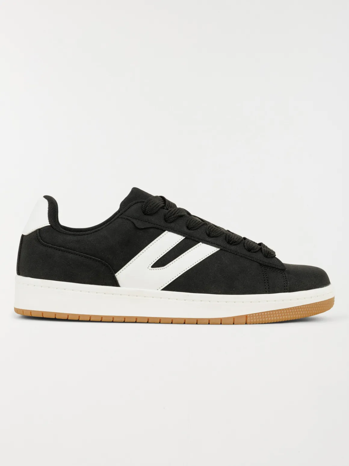 Baskets noires à lacets homme (40-46)