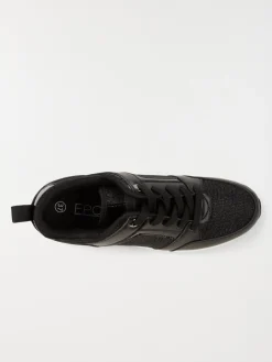 Baskets noires compensées femme (36-41)