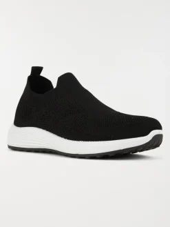 Baskets noires de sport femme (36-42)