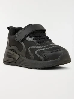 Baskets noires de sport garçon (24-30)