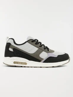 Baskets noires et grises femme (36-41)