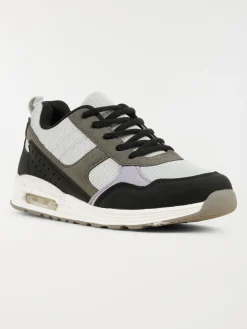 Baskets noires et grises femme (36-41)