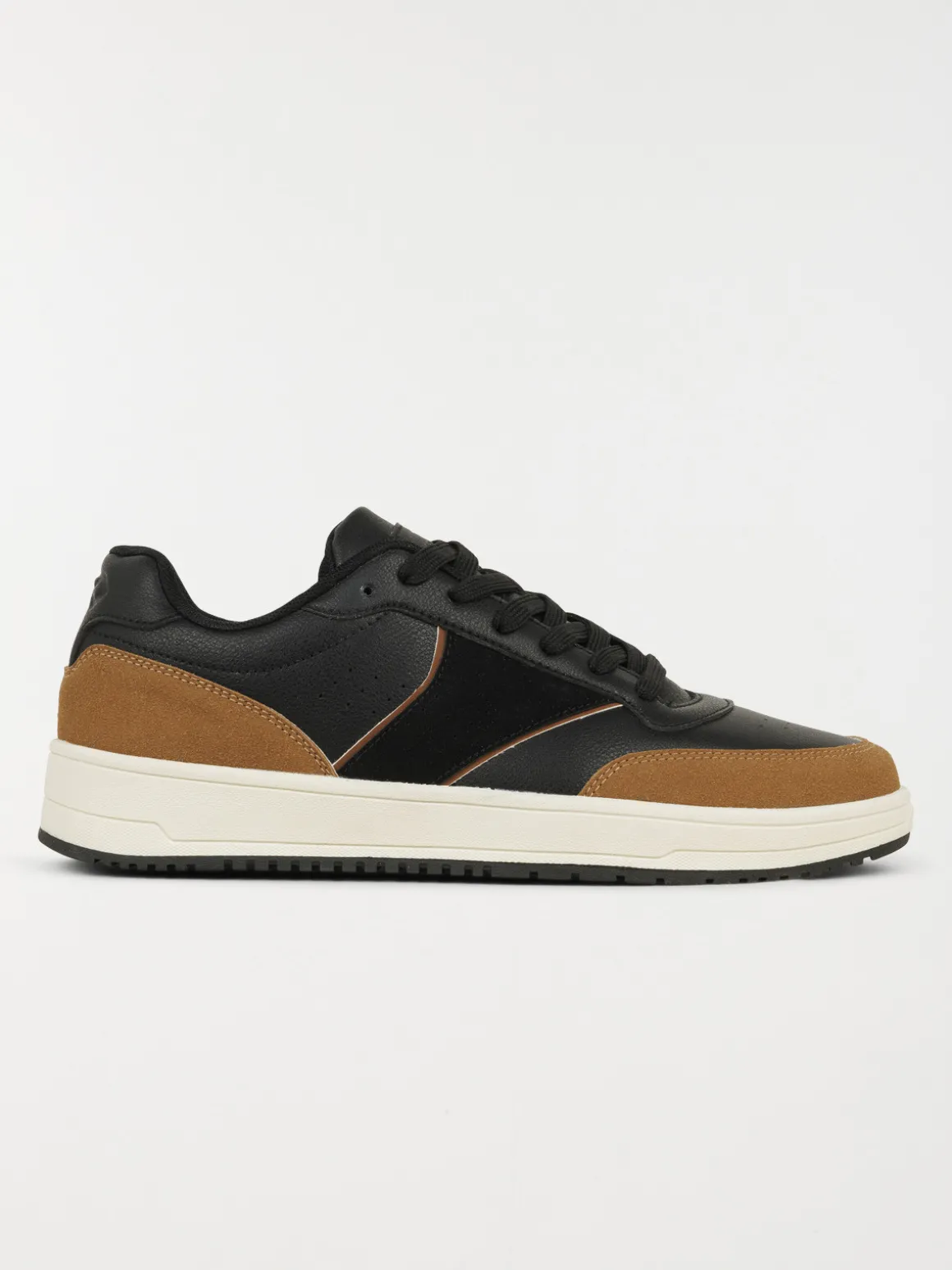 Baskets noires et marrons homme (40-46)