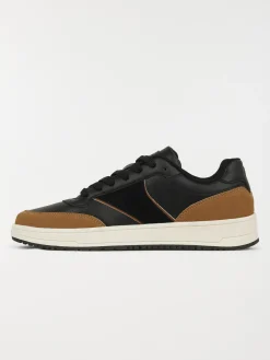 Baskets noires et marrons homme (40-46)