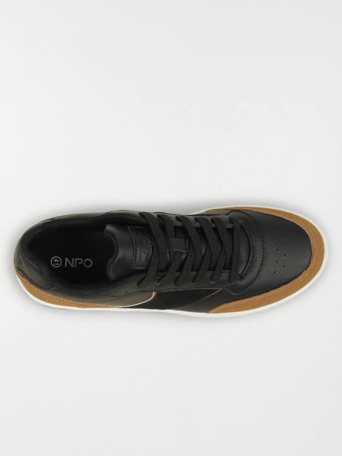 Baskets noires et marrons homme (40-46)
