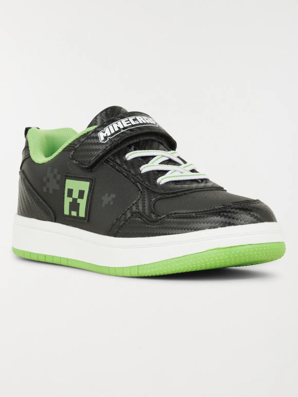 Baskets noires MINECRAFT garçon (31-38)