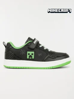 Baskets noires MINECRAFT garçon (31-38)
