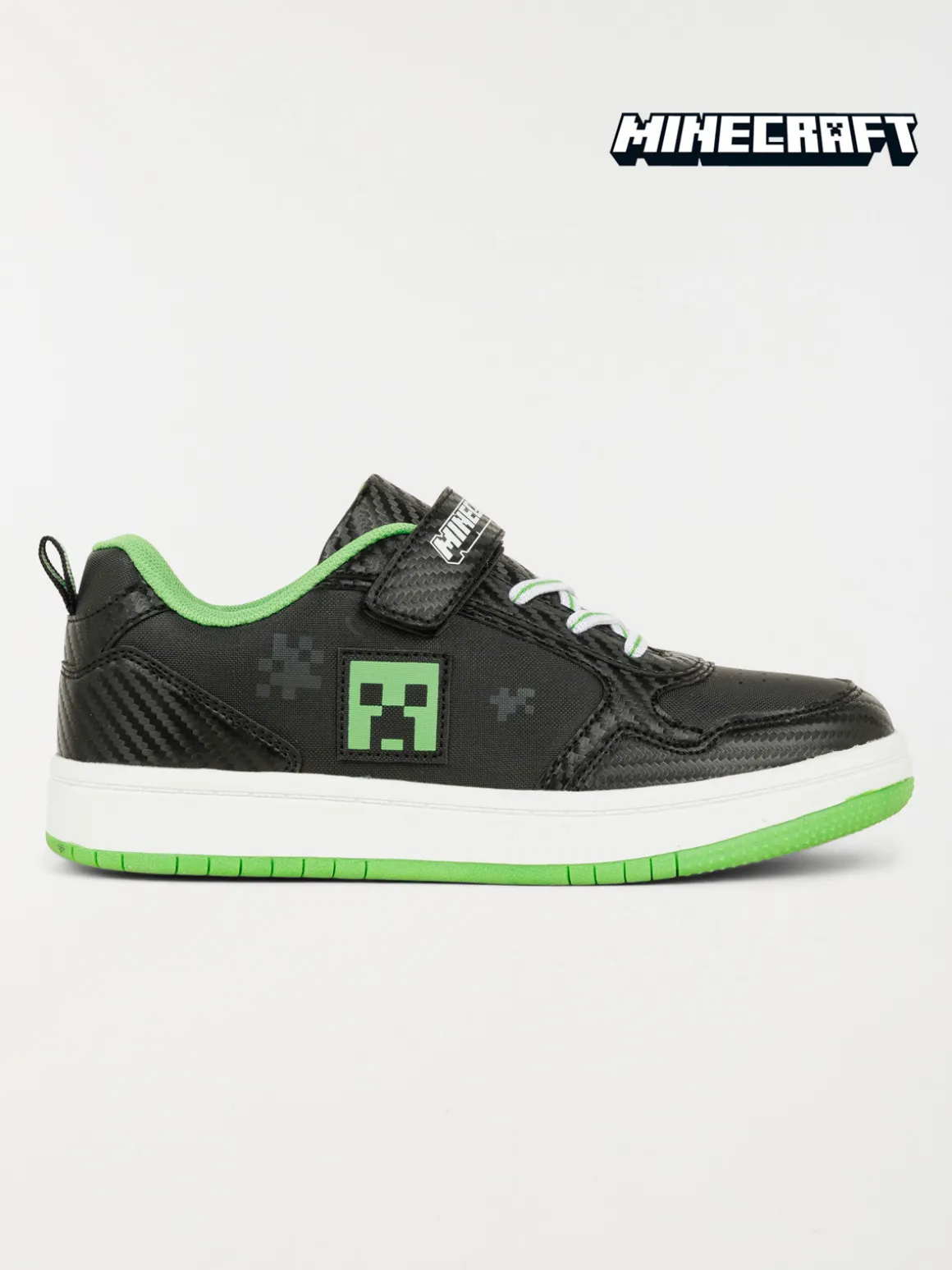 Baskets noires MINECRAFT garçon (31-38)