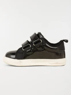 Baskets noires papillons fille (19-23)