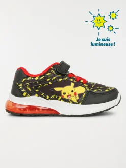 Baskets noires Pikachu garçon (25-30)
