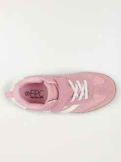 Baskets roses scratch fille (24-30)