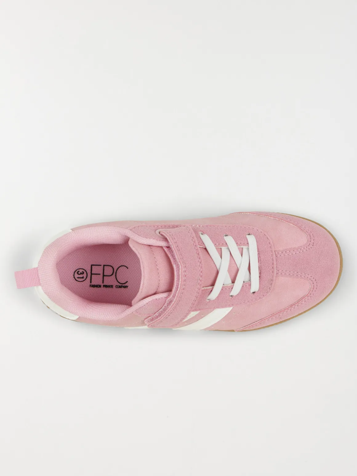 Baskets roses scratch fille (24-30)