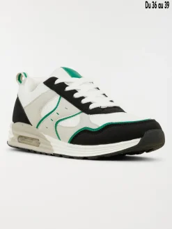 Baskets sport garçon tricolore (31-39)