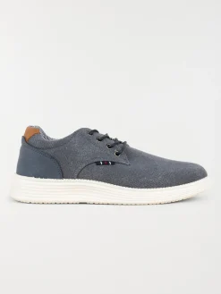 Baskets toile marine homme (40-45)