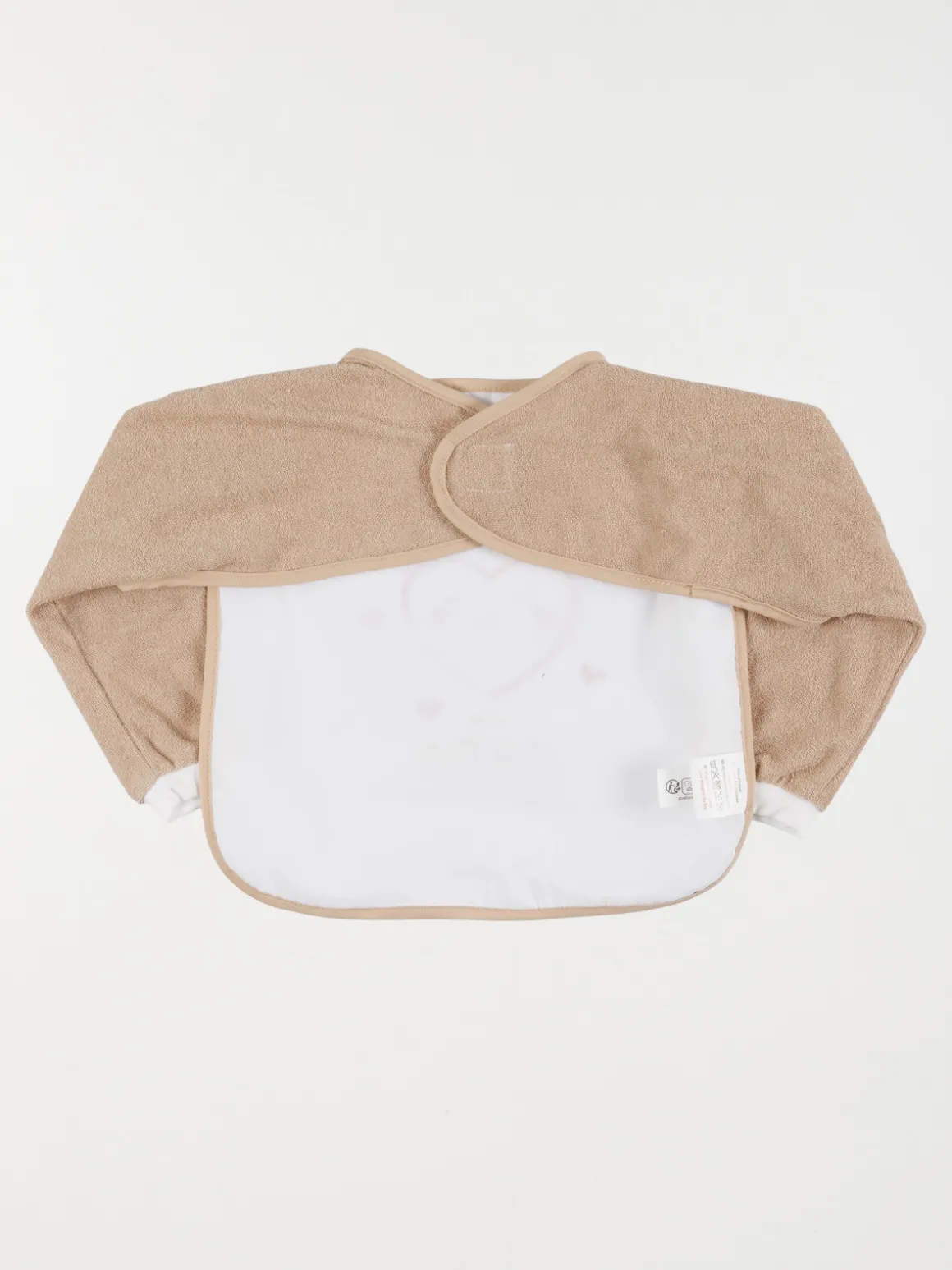 Bavoir petite coeur de bébé papa