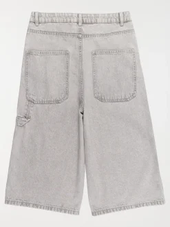 Bermuda baggy gris garçon (XXS-M)