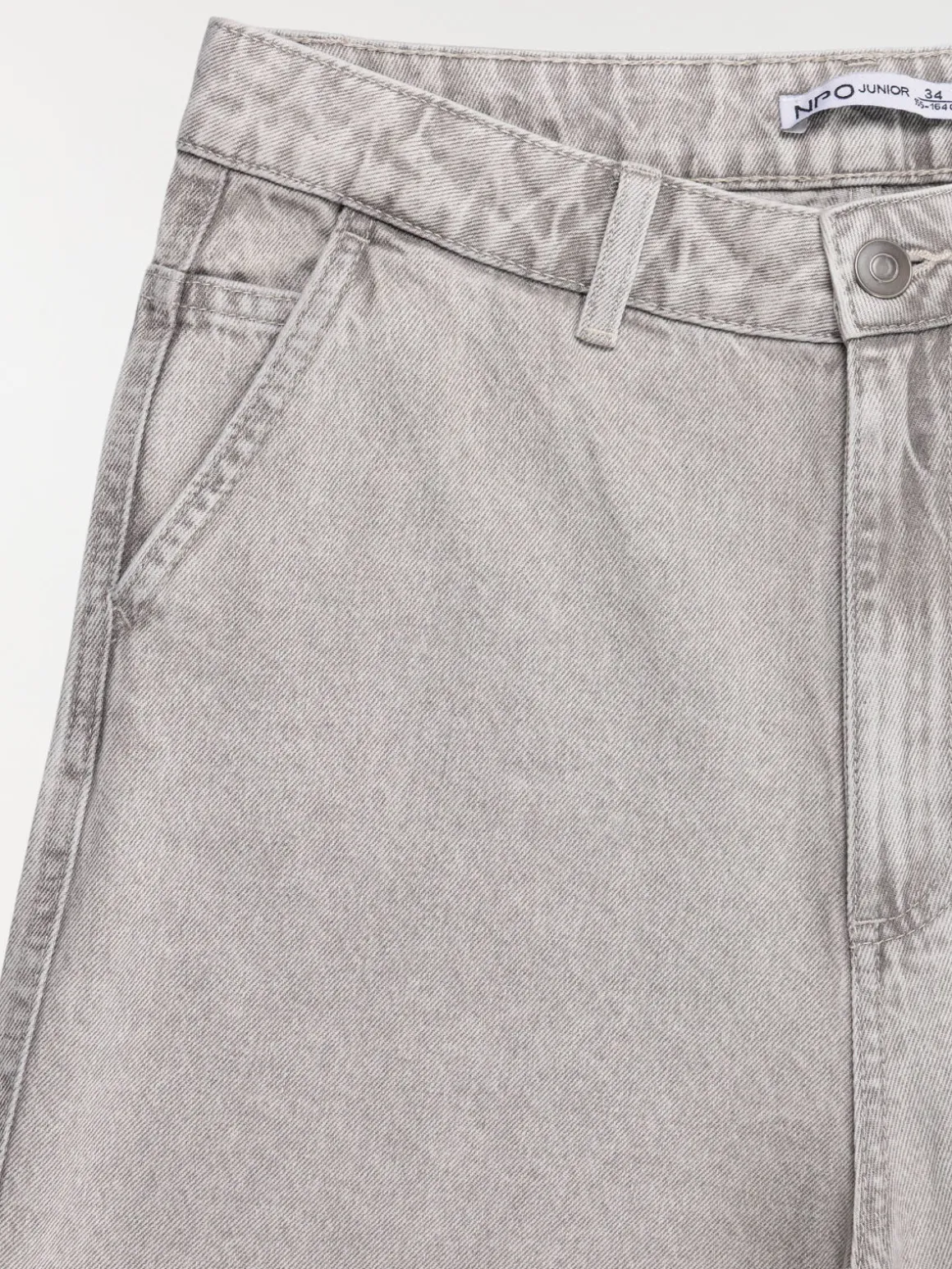 Bermuda baggy gris garçon (XXS-M)