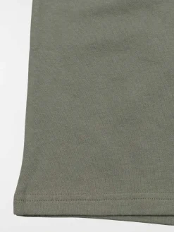 Bermuda basique vert army garçon (XXS-M)