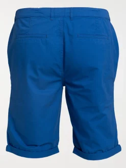 Bermuda bleu franc grande taille homme