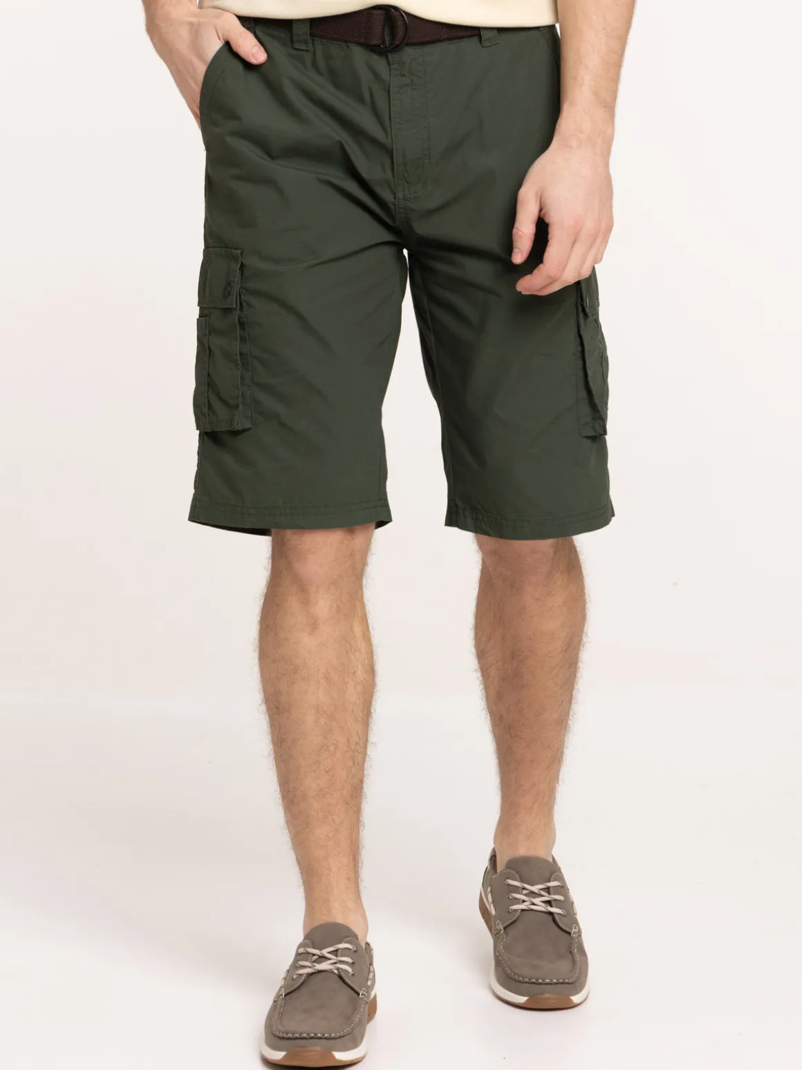Bermuda cargo avec ceinture homme