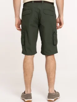 Bermuda cargo avec ceinture homme