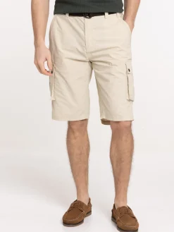 Bermuda cargo ceinture homme