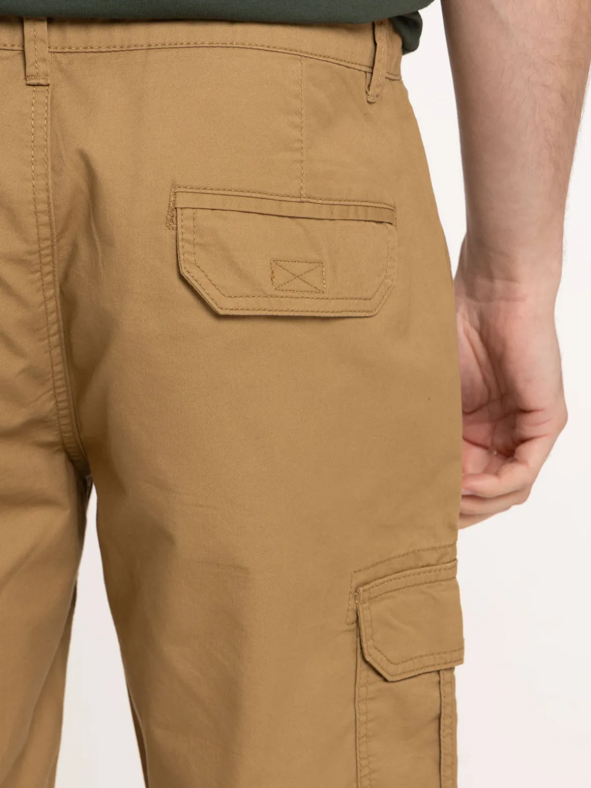 Bermuda cargo coloris antic bronze homme